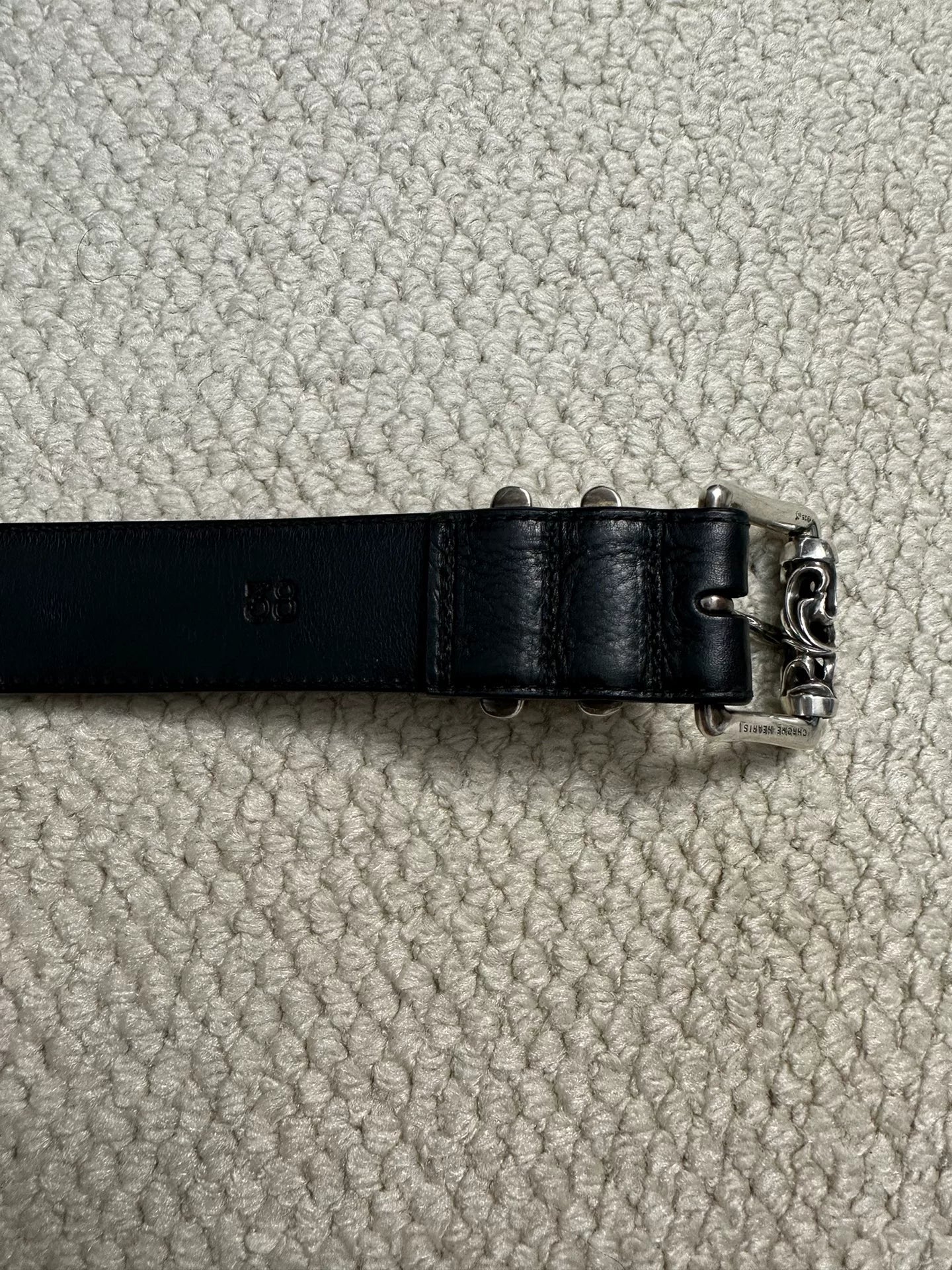 Chrome Hearts Vine Carved Roller Belt