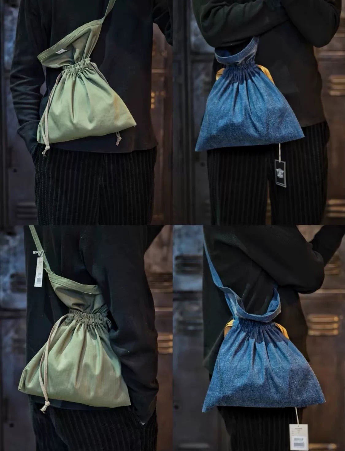 THE REAL McCOY'S RED CROSS APRON BAG