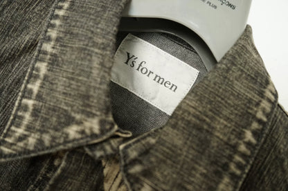 Yohji Yamamoto Y's For Men Faded Denim Jacket