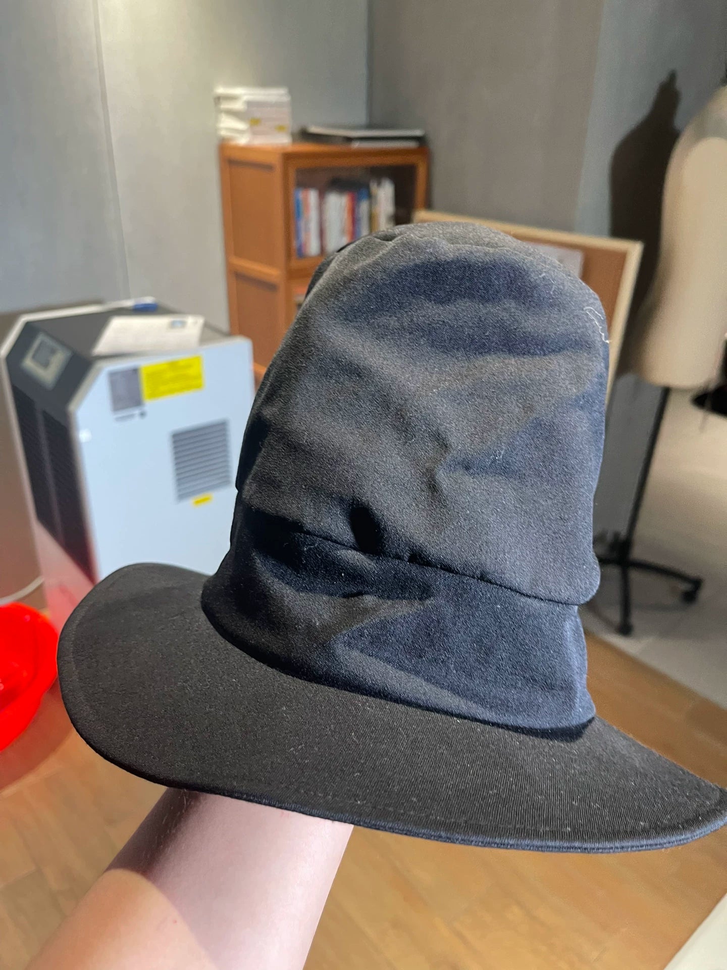 Yohji Yamamoto Main Line Black Wool Hat