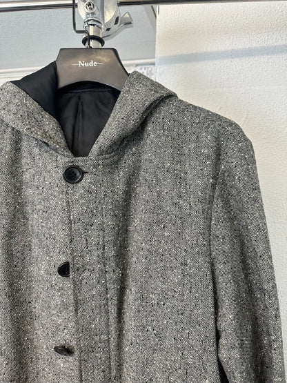 Yohji Yamamoto A.A.R Hooded Snowflake Coat