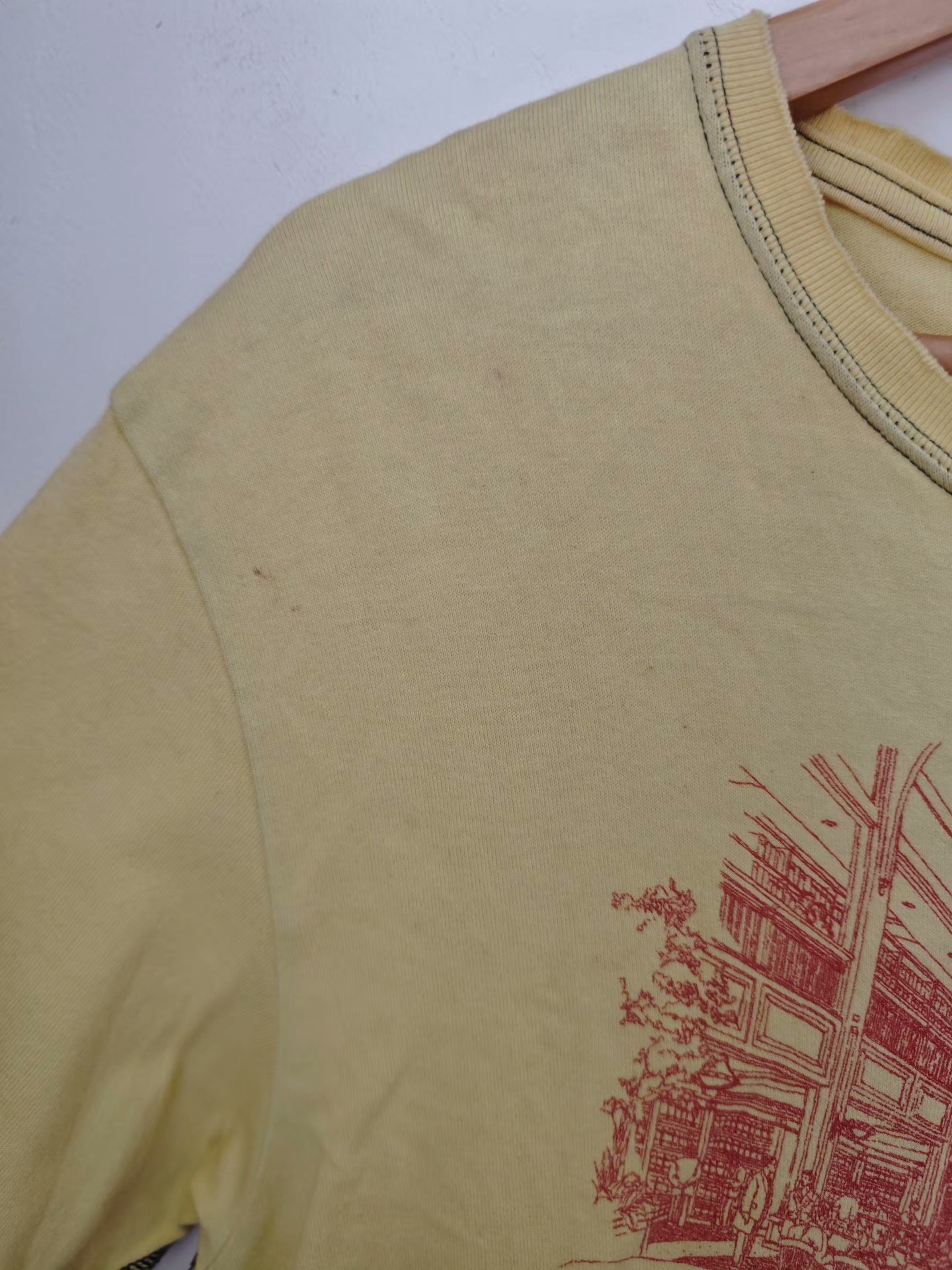 Undercover 05SS Organ Portrait Deconstructed Tee