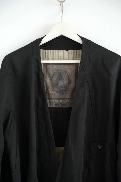 ziggy chen double-faced robe coat