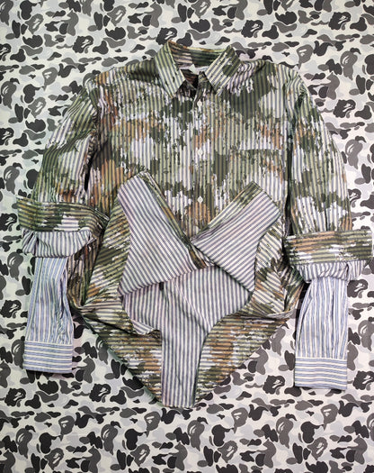 Comme des Garçons Patchwork Camouflage Shirt