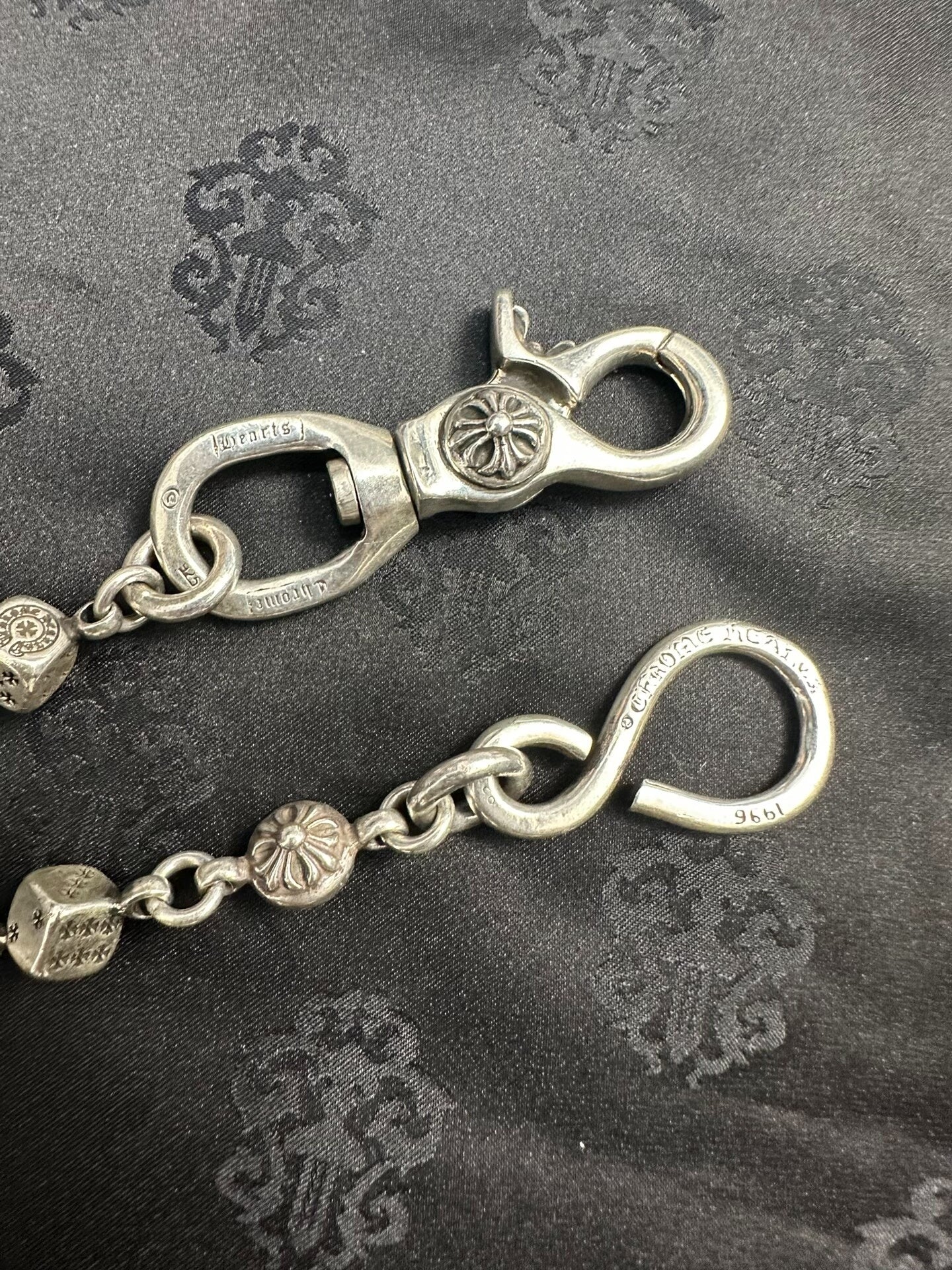 Chrome Hearts Dice Lobster Clasp Chain