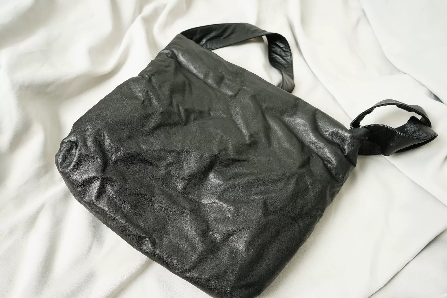 Yohji Yamamoto Sheepskin Cloud Bag Medium