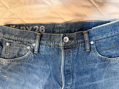 visvim 25SS 11 Dry Blue Paint Jeans