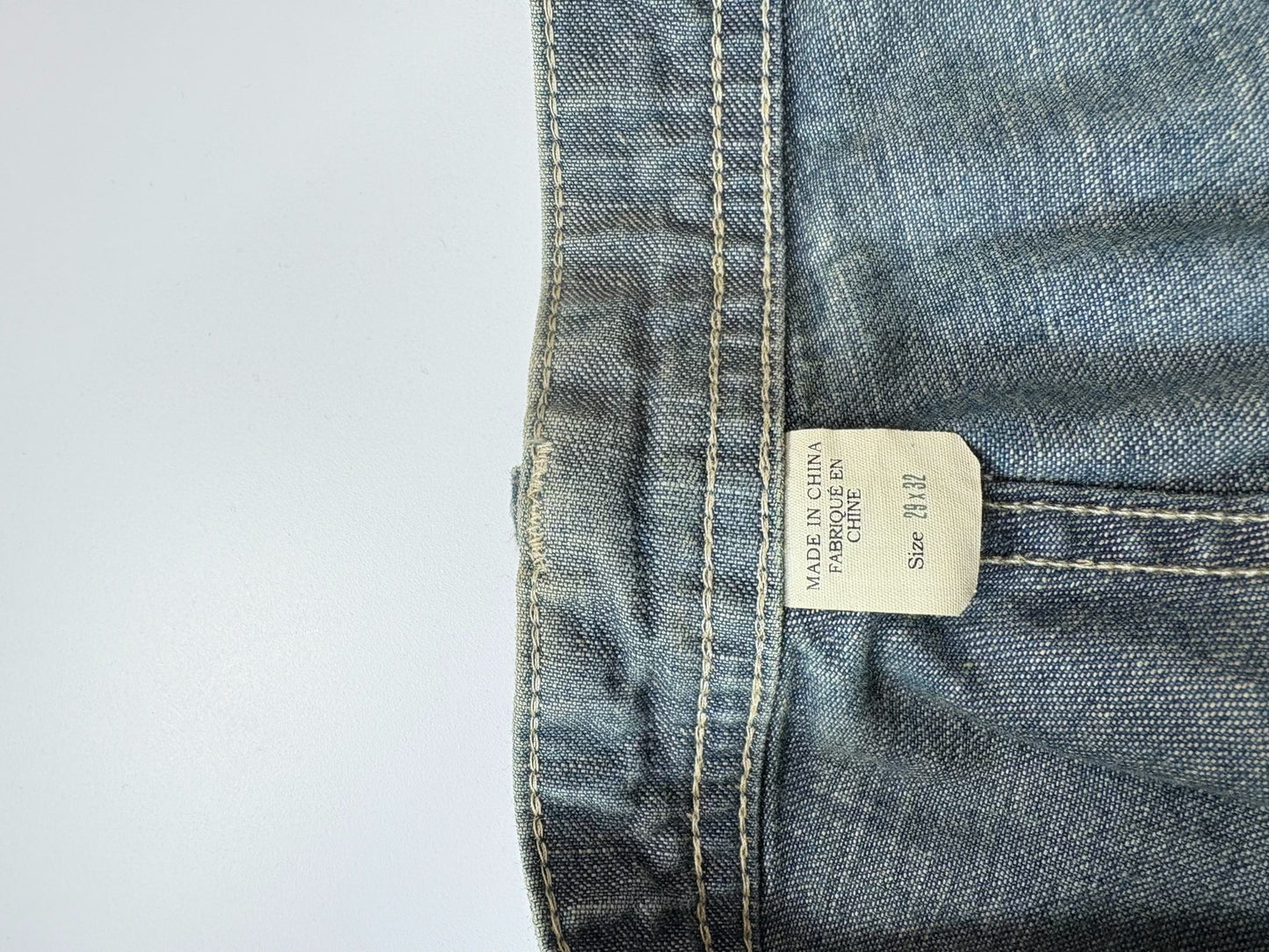 RRL Double RL Vintage Oiled Distressed Jeans