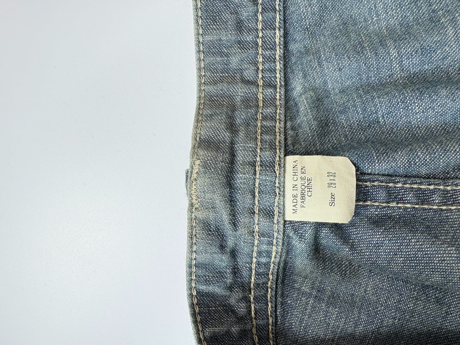 RRL Double RL Vintage Oiled Distressed Jeans