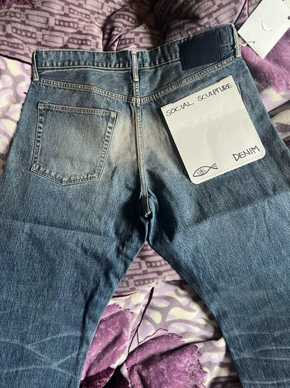 Visvim Social Sculpture 05 Damaged Jeans