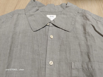 VISVIM 23SS PALMER SHIRT L/S DMGD LINEN