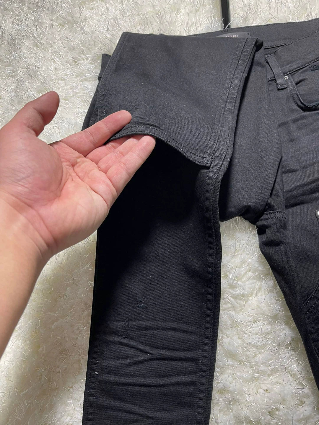 amiri workman skinny pant in  condition