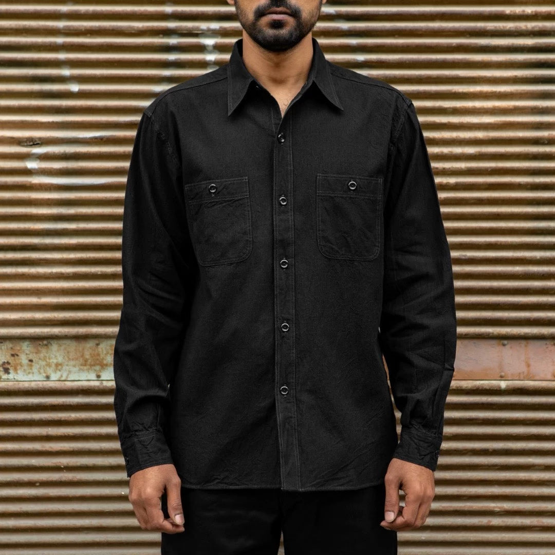 Buzz Rickson's x William Gibson Chambray Work Shirt