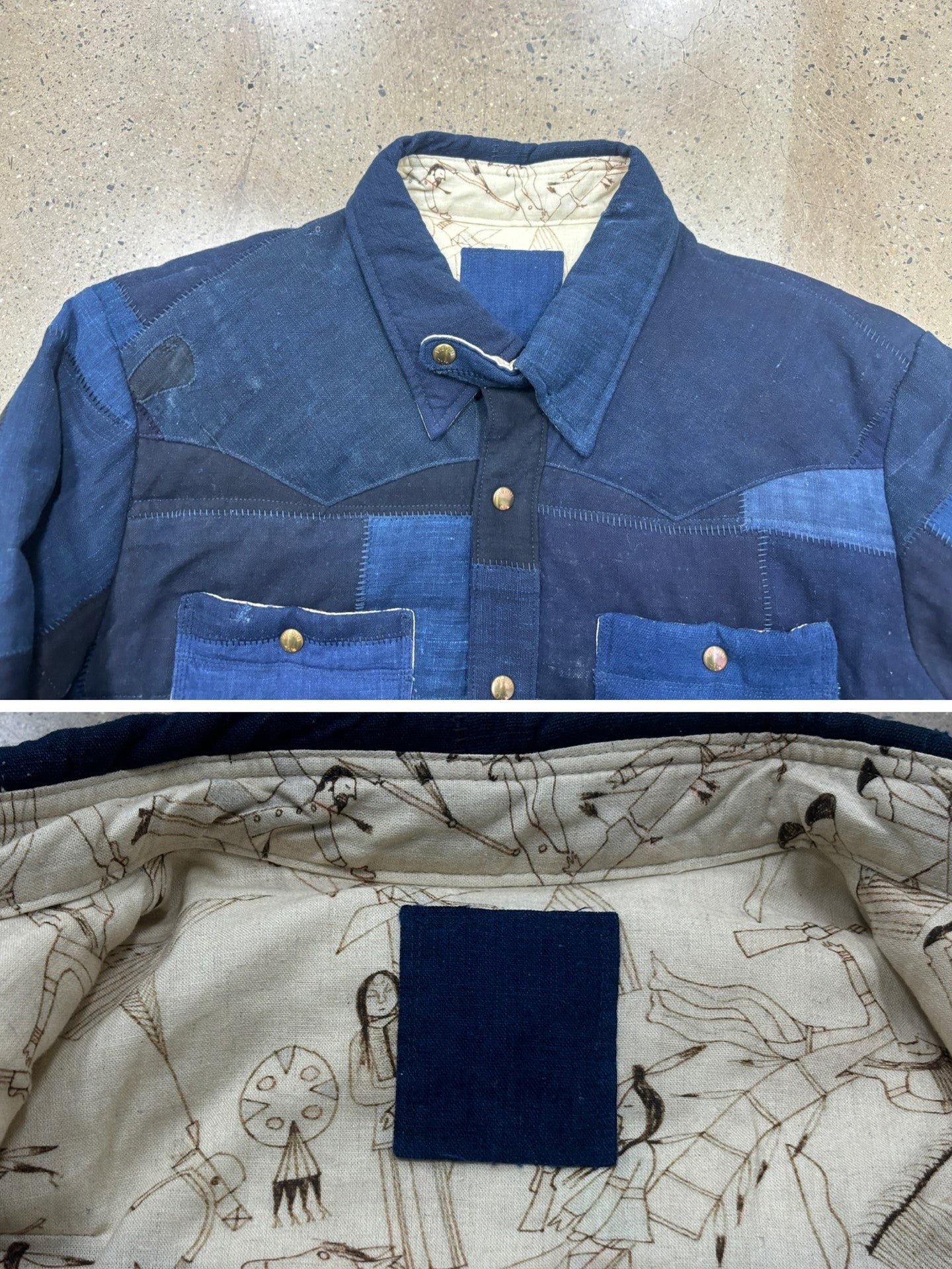 Visvim ICT Kerchief Down JKT Kofu