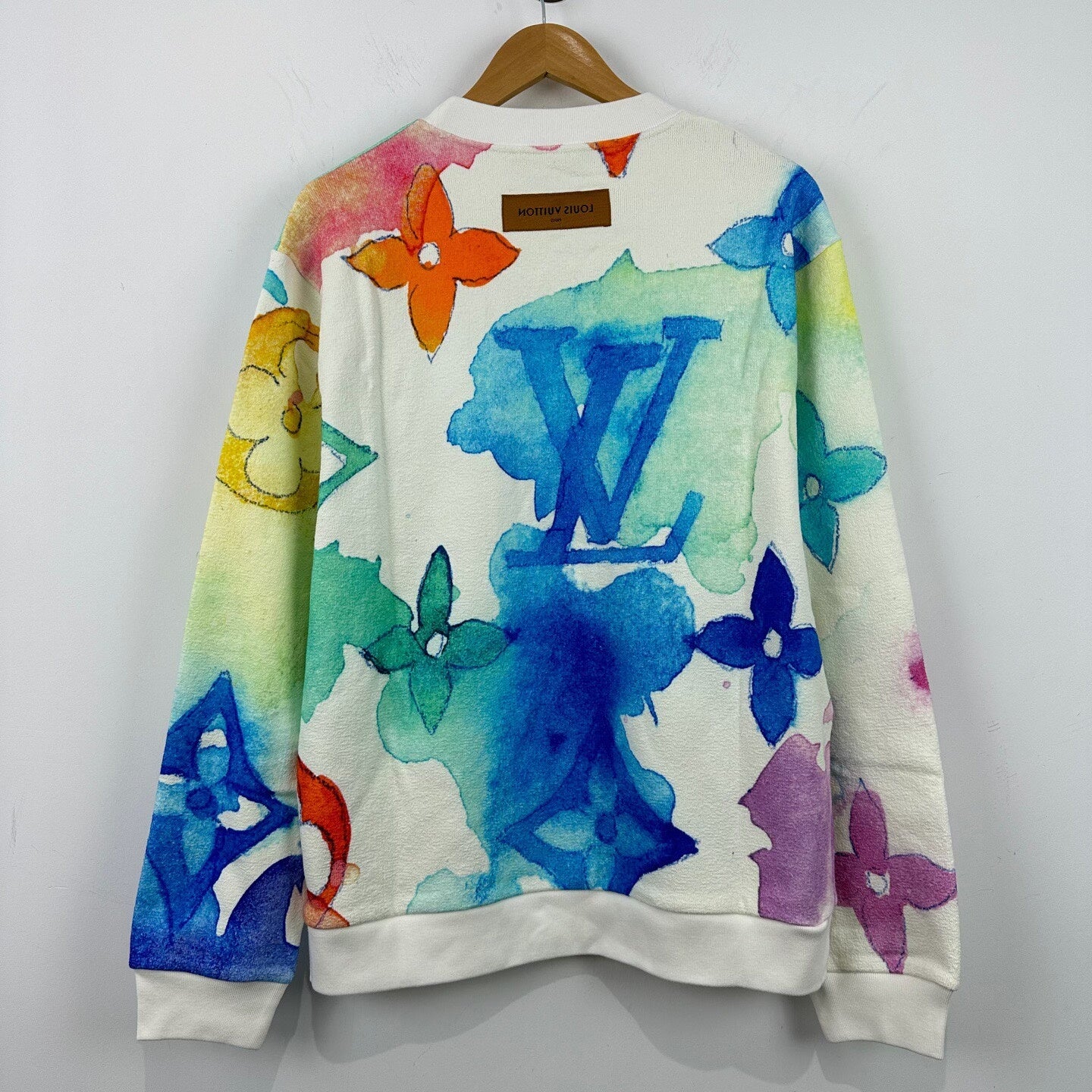 Louis Vuitton Ink Wash Towel Hoodie Large