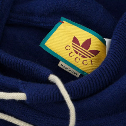 adidas x gucci wool sweatshirt navy blue