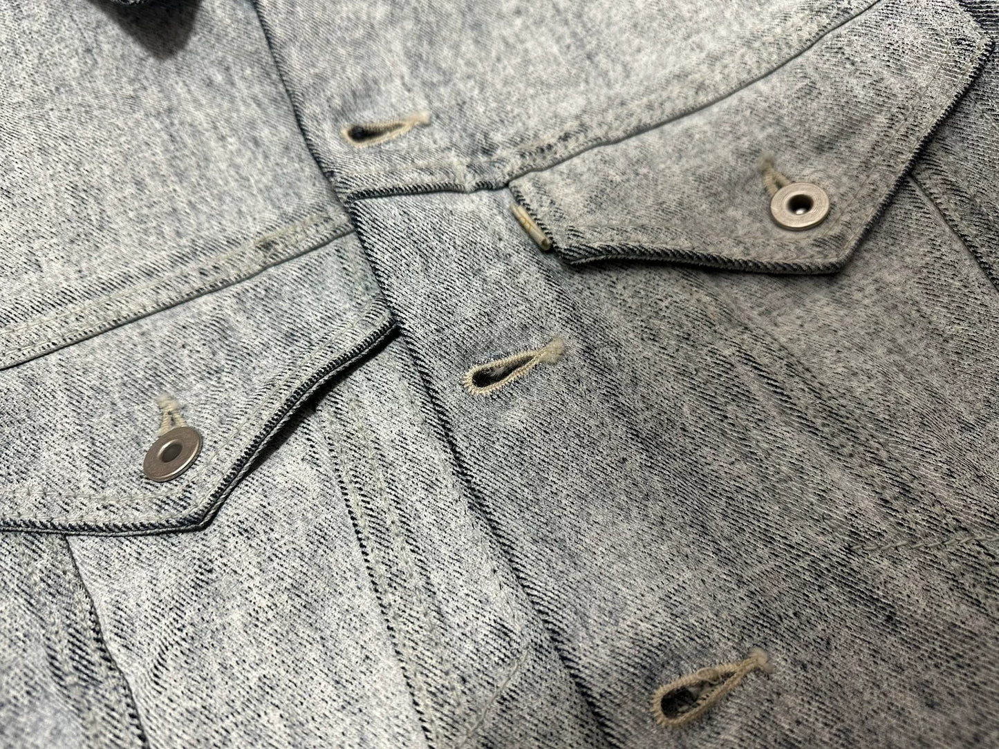 rare johnbull denim jacket made in japan