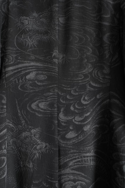 Yohji Yamamoto 22AW Dragon Cloud Print Jacket