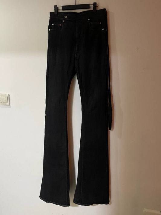 Rick Owens Drkshdw Bootcut High-Waist Jeans