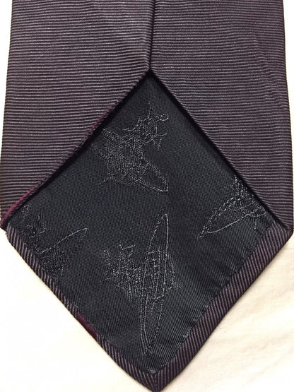Vivienne Westwood Logo 'Blow Me Up' Silk Tie