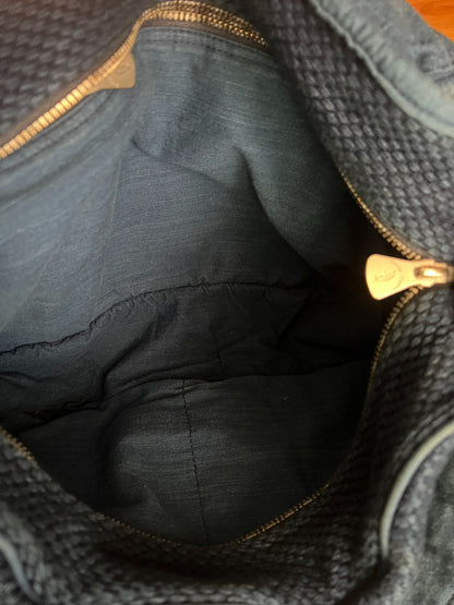 porter classic kendo shoulder bag blue dye