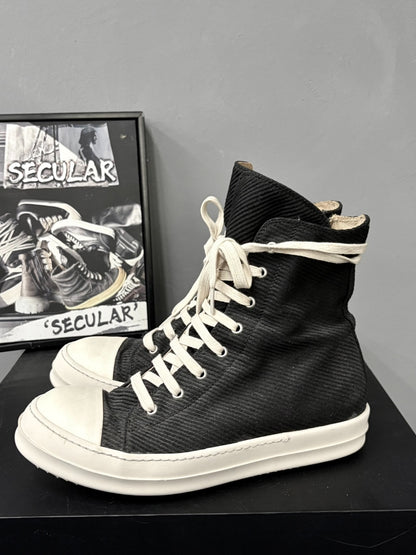 Rick Owens Drkshdw Canvas High-Top