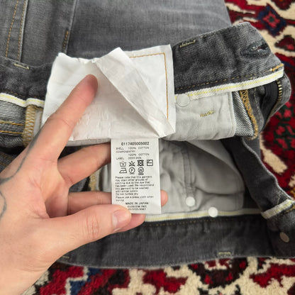 Black Denim Jeans from Visvim and Levis