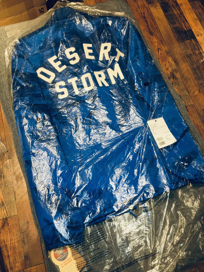 wtaps vintage satin windbreaker jacket