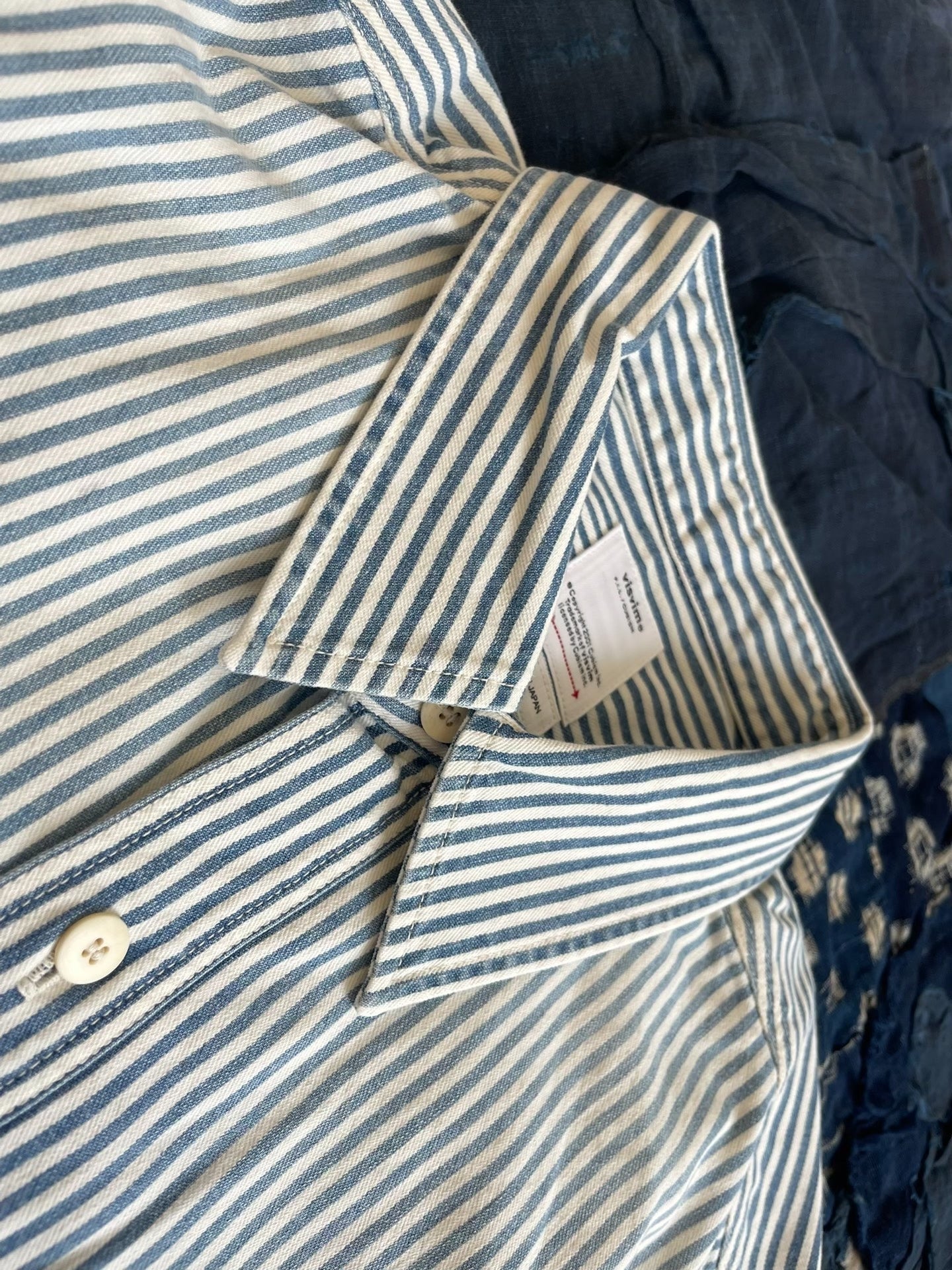 visvim 24AW Langer Hickory Striped Shirt