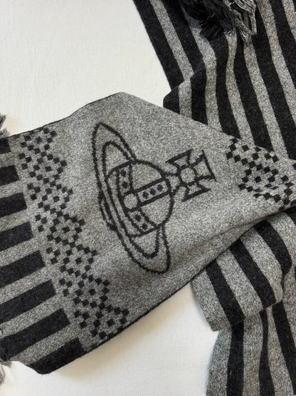 Vivienne Westwood Saturn Logo Scarf