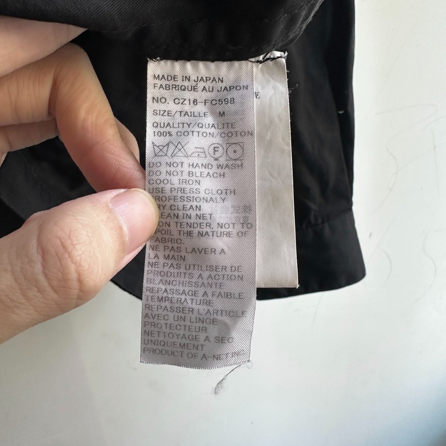 functional button-up jacket by cabane de zucca