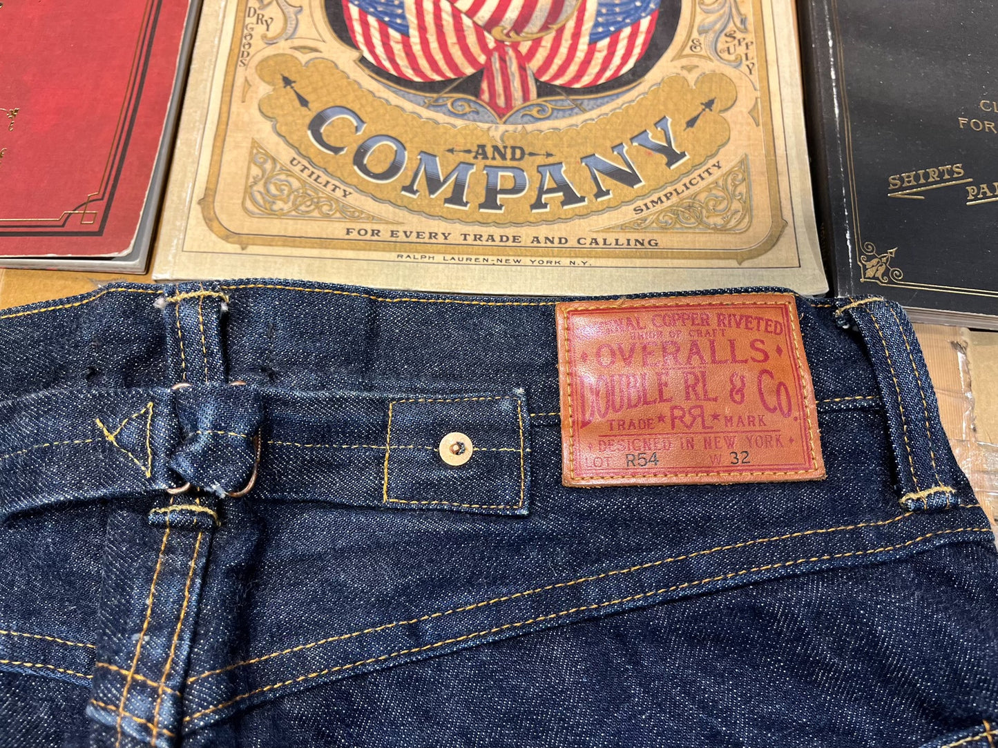 RRL Limited Double Layer Thick Jeans