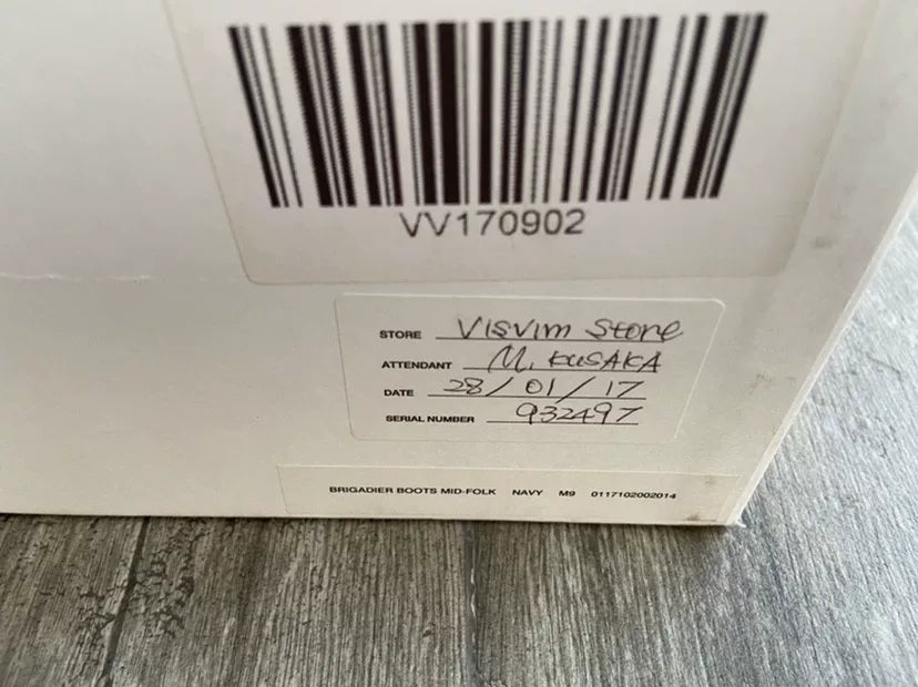 Visvim Brigadier Folk Boot 17SS