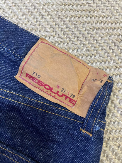 resolute 710 vintage straight-leg jeans