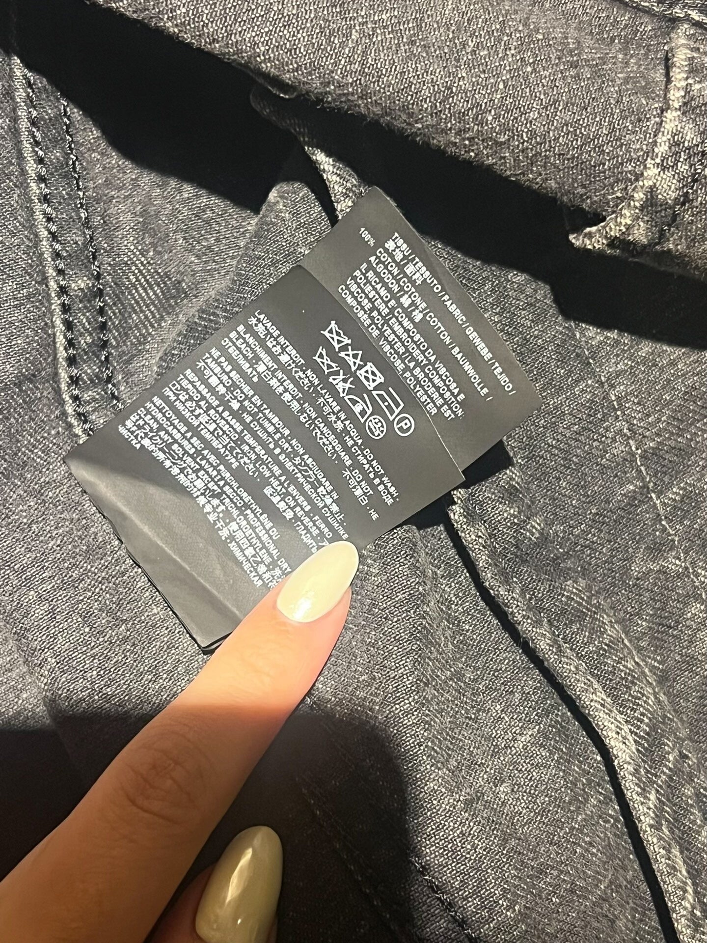 Saint Laurent Denim Jacket in XS Size