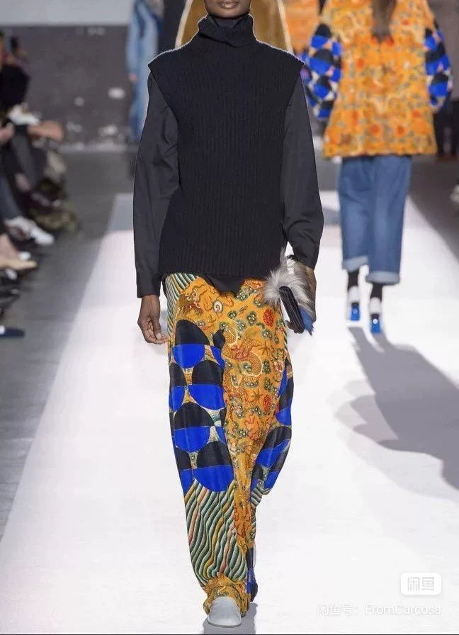 Dries Van Noten Wool Turtleneck Vest