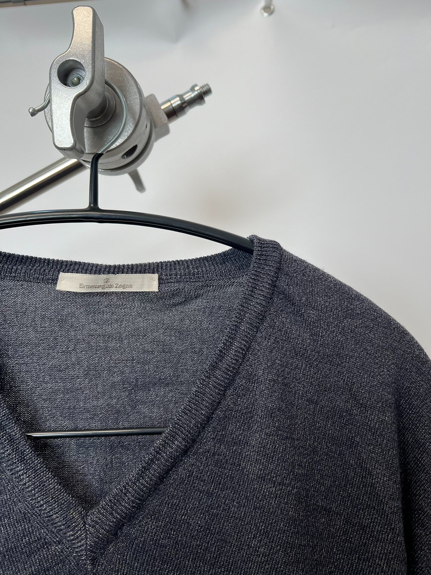 Ermenegildo Zegna Wool V-Neck Sweater