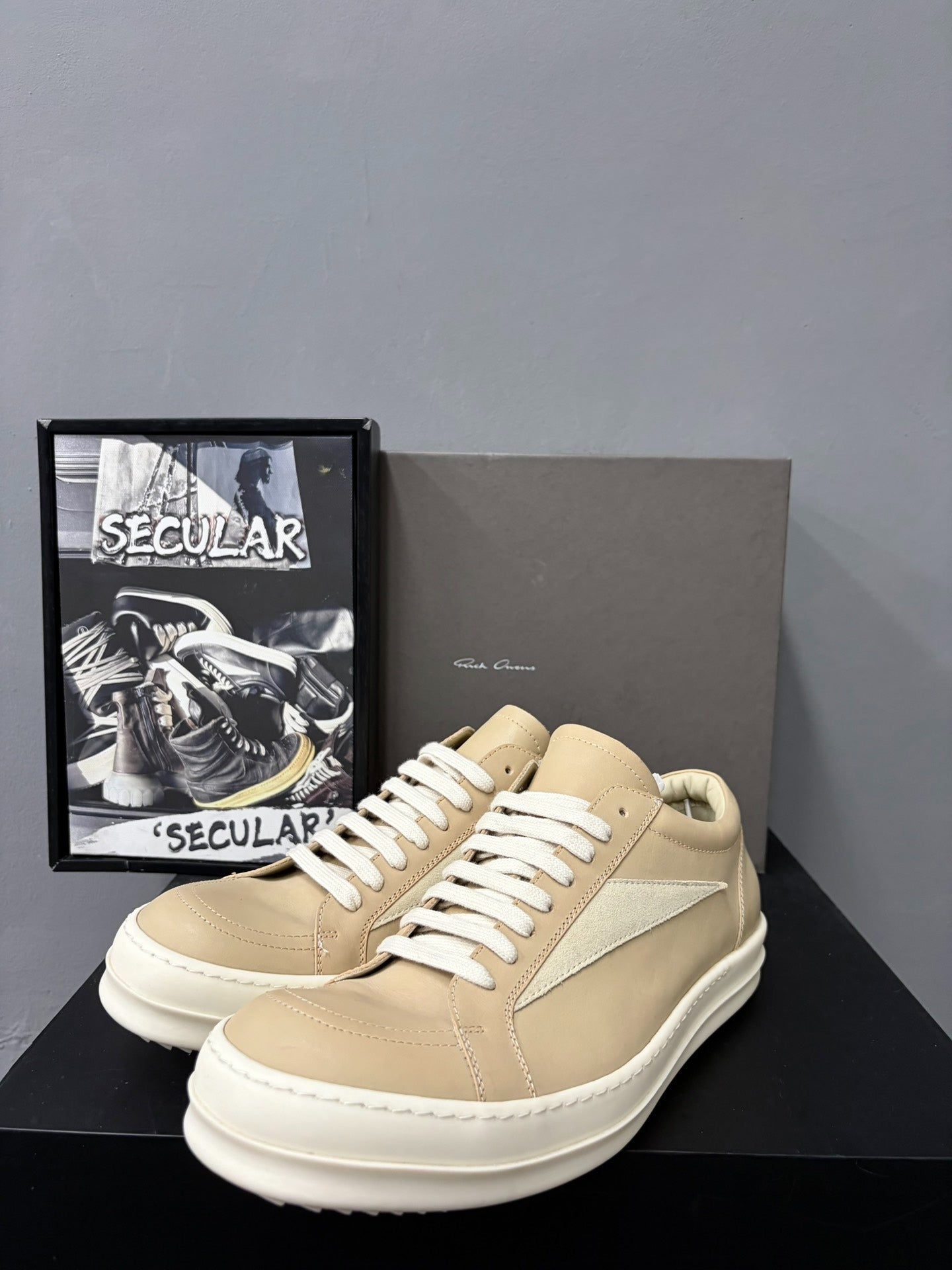 Rick Owens 25SS Low-Top Sneakers