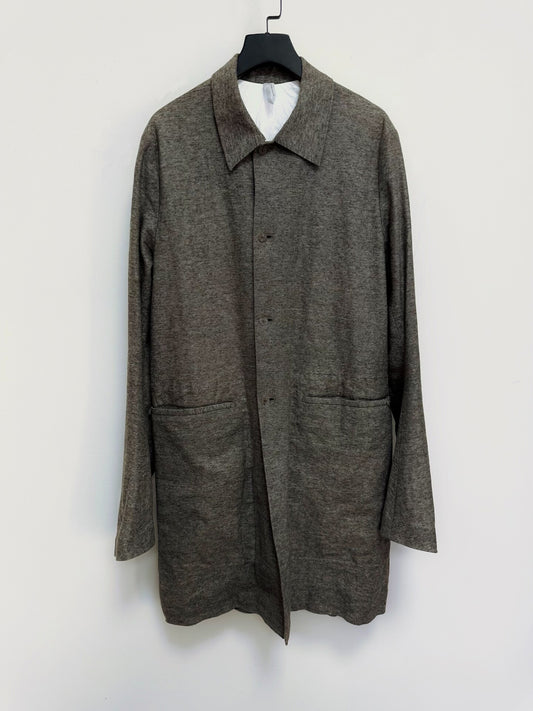 lightweight linen outerwear coat by taichi murakami