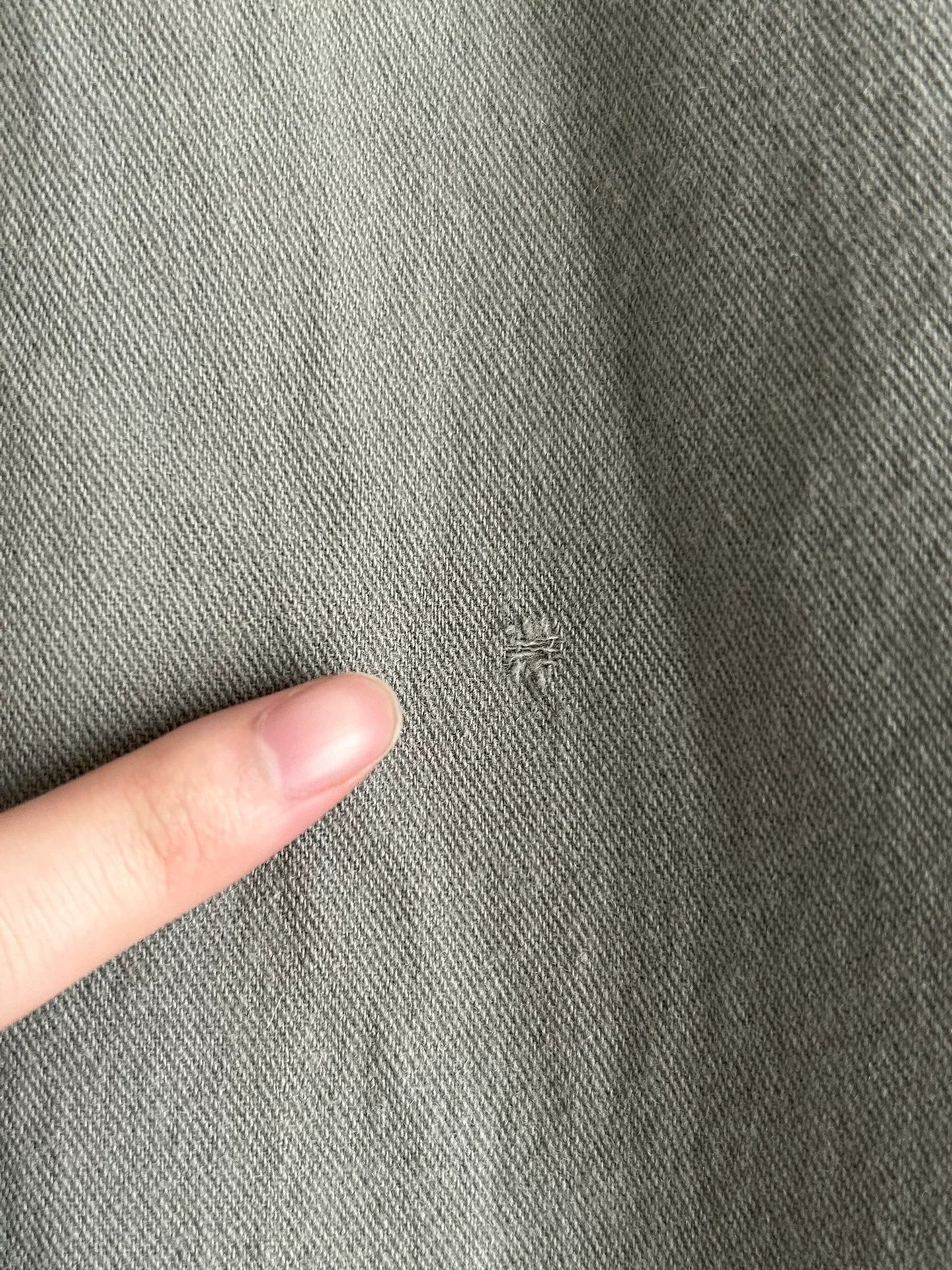 Yohji Yamamoto Gray Side Stripe Wool Pants