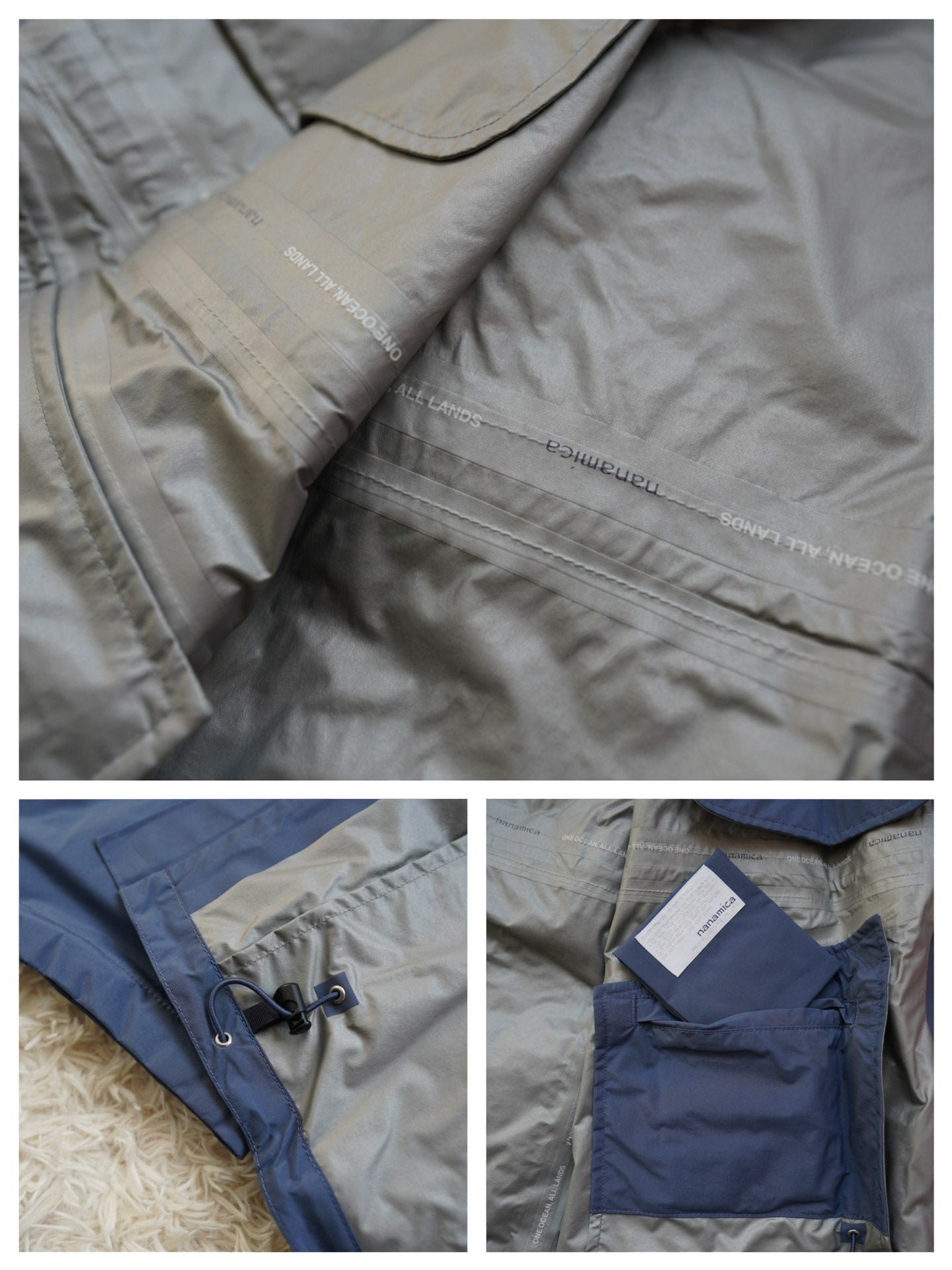 nanamica GORE-TEX Short Soutien Collar Jacket