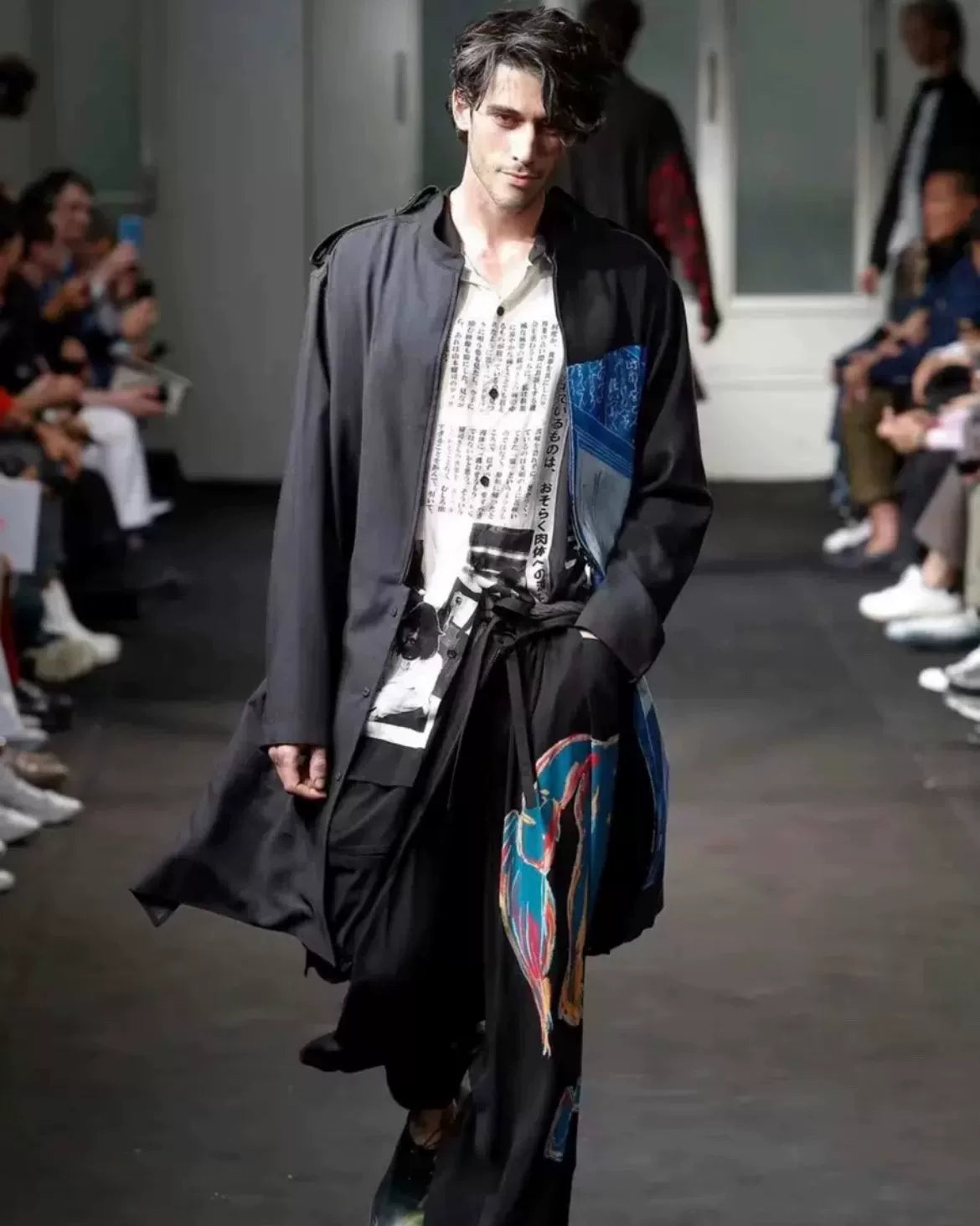 Yohji Yamamoto 19SS Ukiyo-e Coat