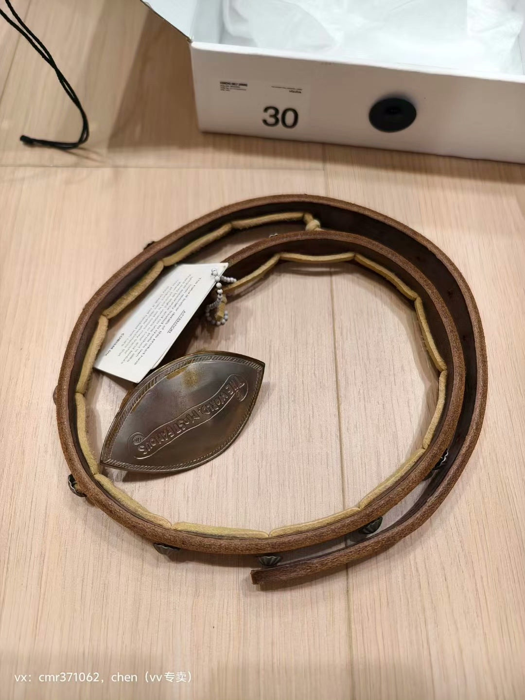 VISVIM 15SS Concho Belt 20MM