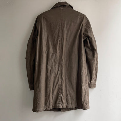 poeme bohemien waxed coat size 46