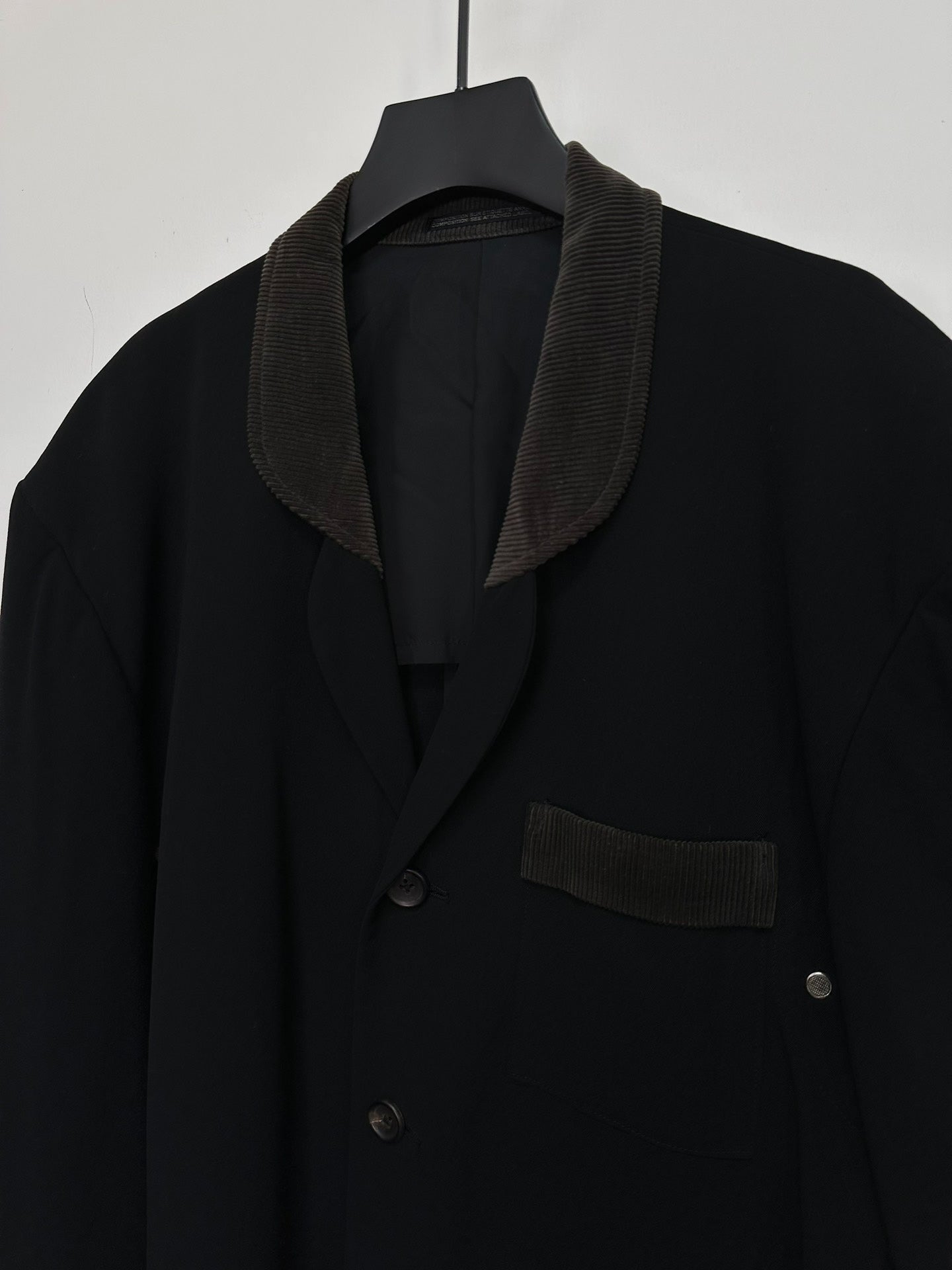 Yohji Yamamoto 1988 SS Vented Coat