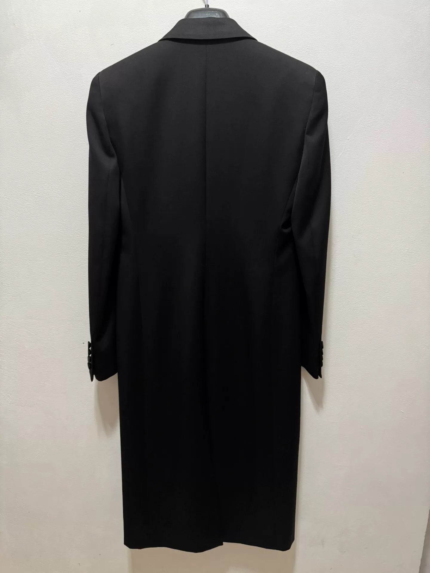 Saint Laurent Black Double-Breasted Coat