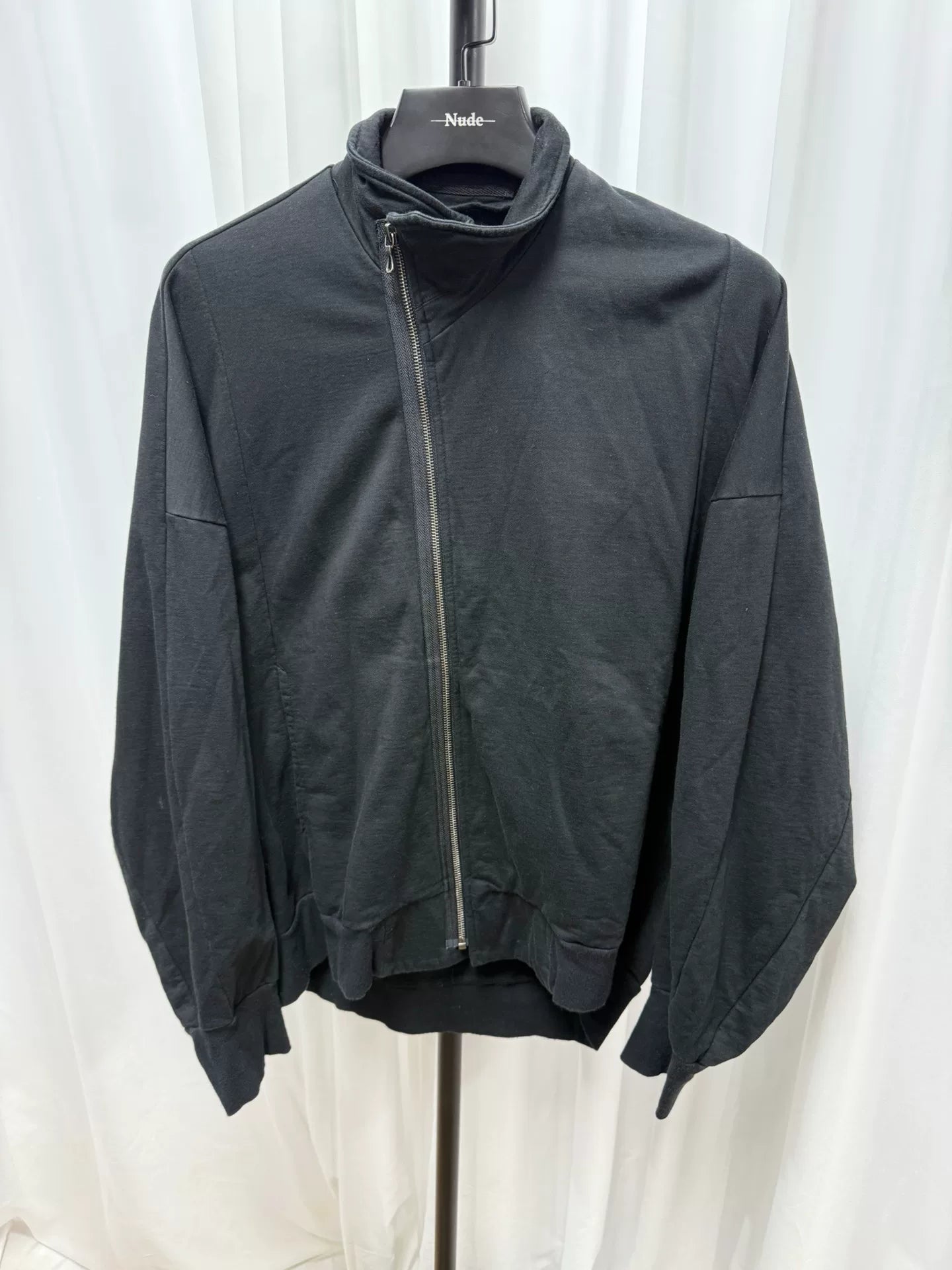 Bat Wing Sleeve Jacket in Black