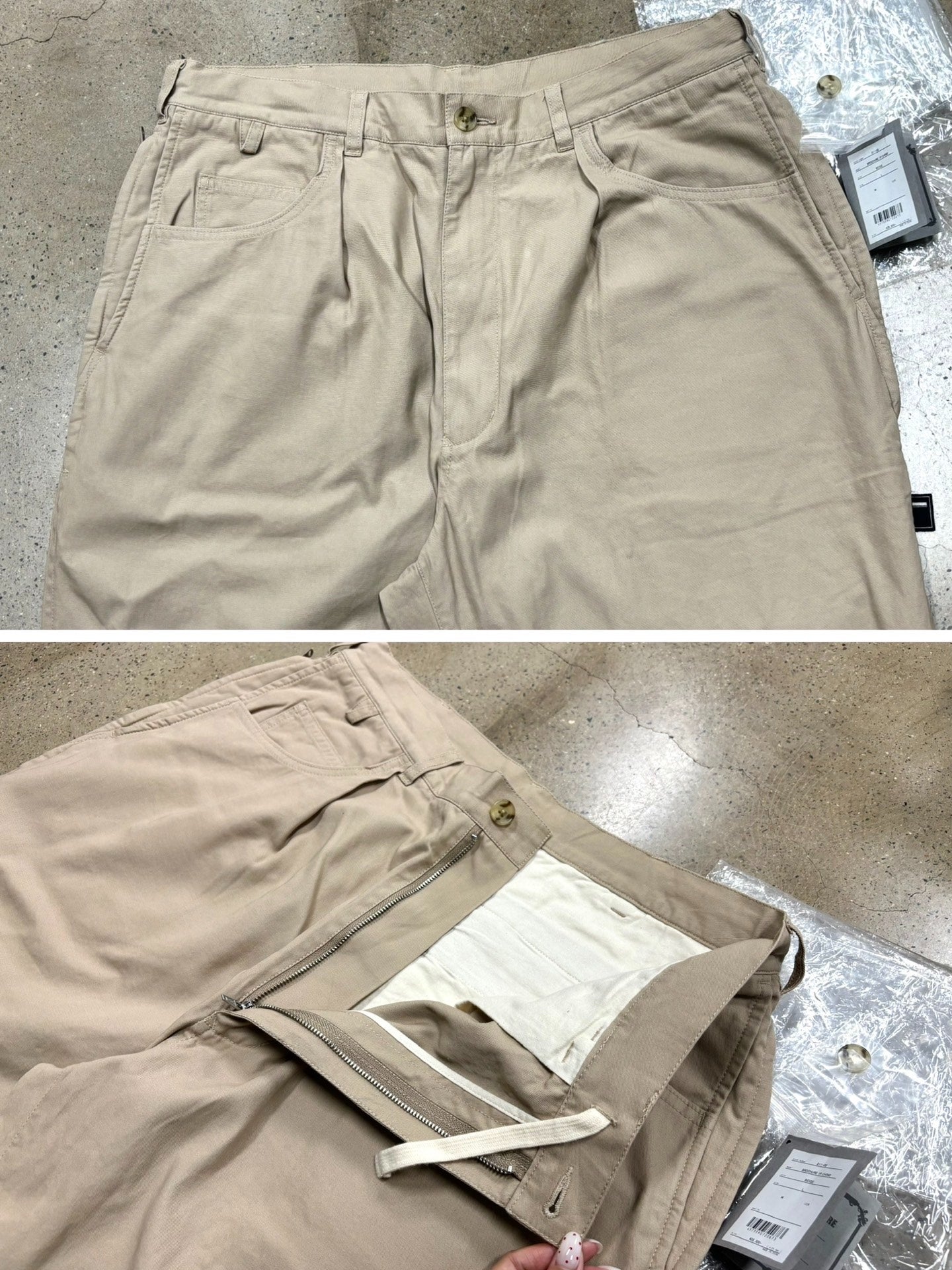 Loose Long Chino Pants
