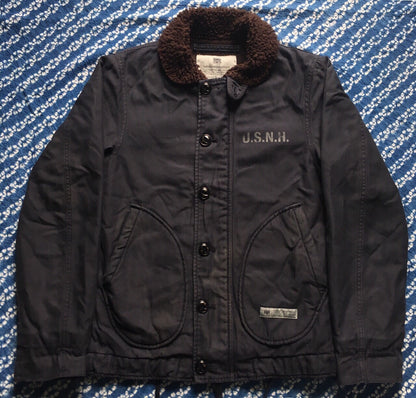 Neighborhood N1 Cotton Jacket in Deep Blue