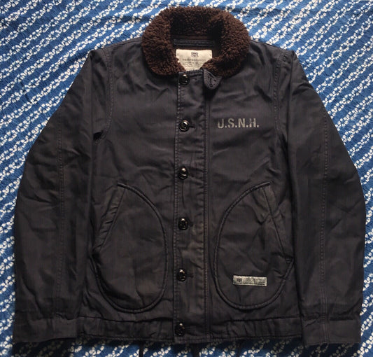 Neighborhood N1 Cotton Jacket in Deep Blue